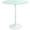 Vintahome Mesa Tulip Cristal 90 Mesas De Comedor