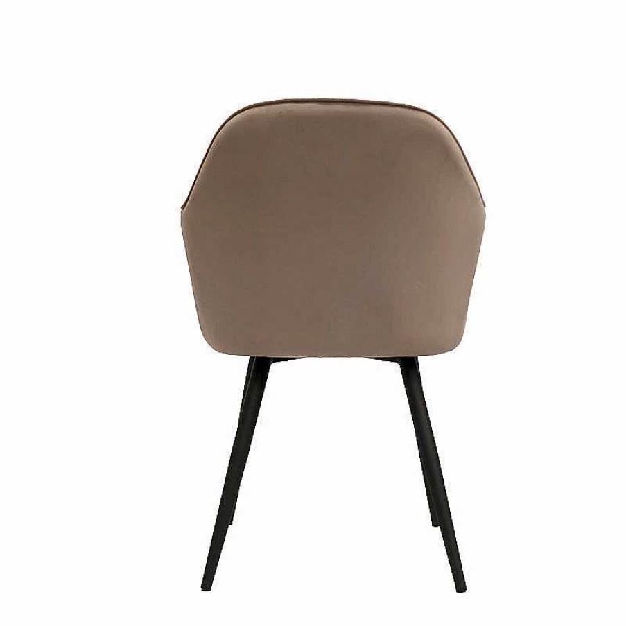 Vintahome Silla De Comedor Terciopelo Velur-Beige Sillas De Comedor