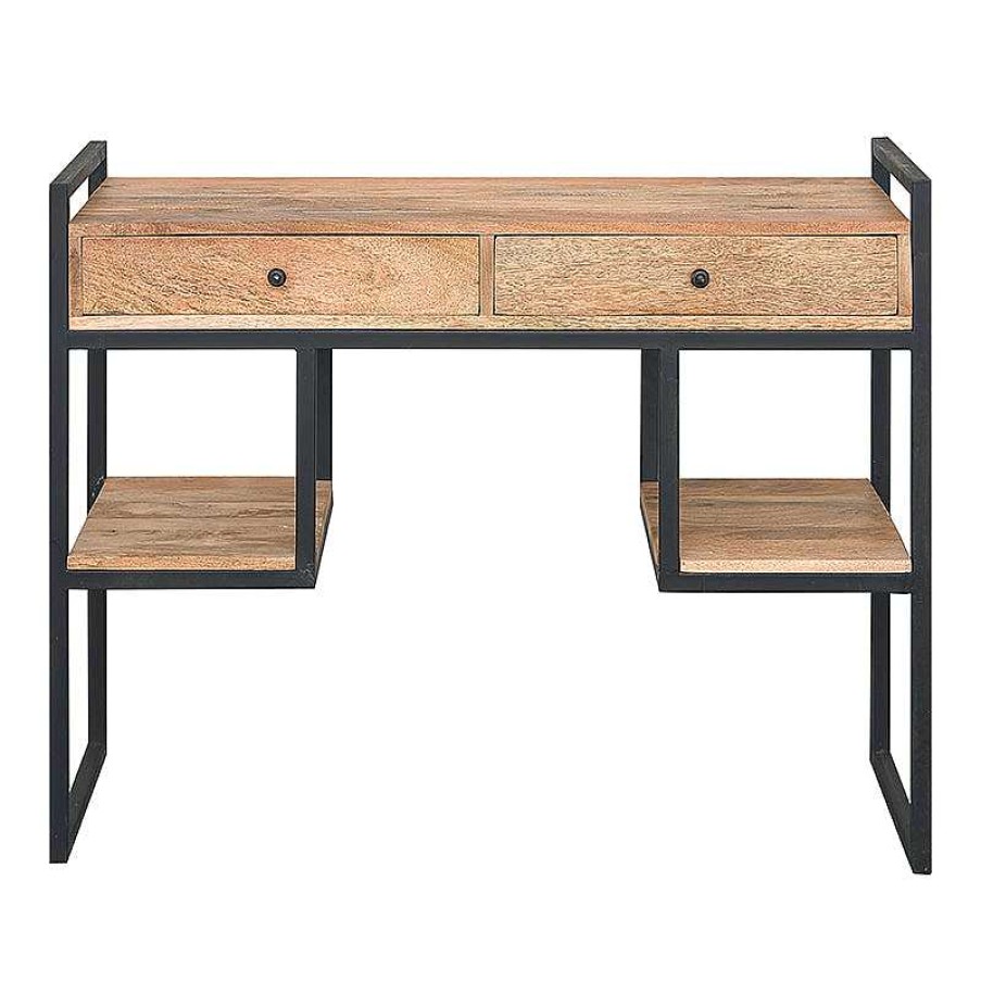 Vintahome Mesa Consola De Madera Mango 115 Cm Pulks Mesas Consola