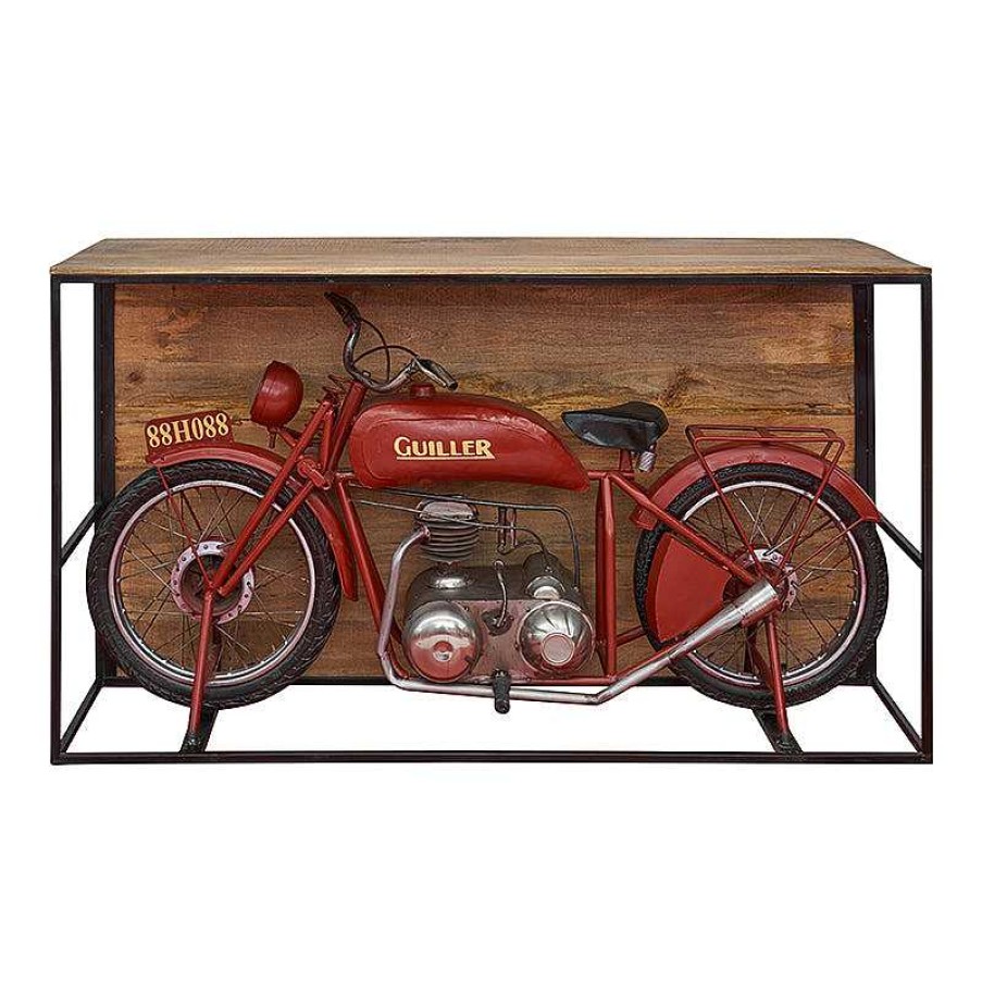 Vintahome Barra Mostrador Con Moto Vintage Road Mostradores Vintage