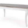 Vintahome Mesa De Comedor Madera Extensible Rectagular 160/200 Cm Camelia Mesas De Comedor