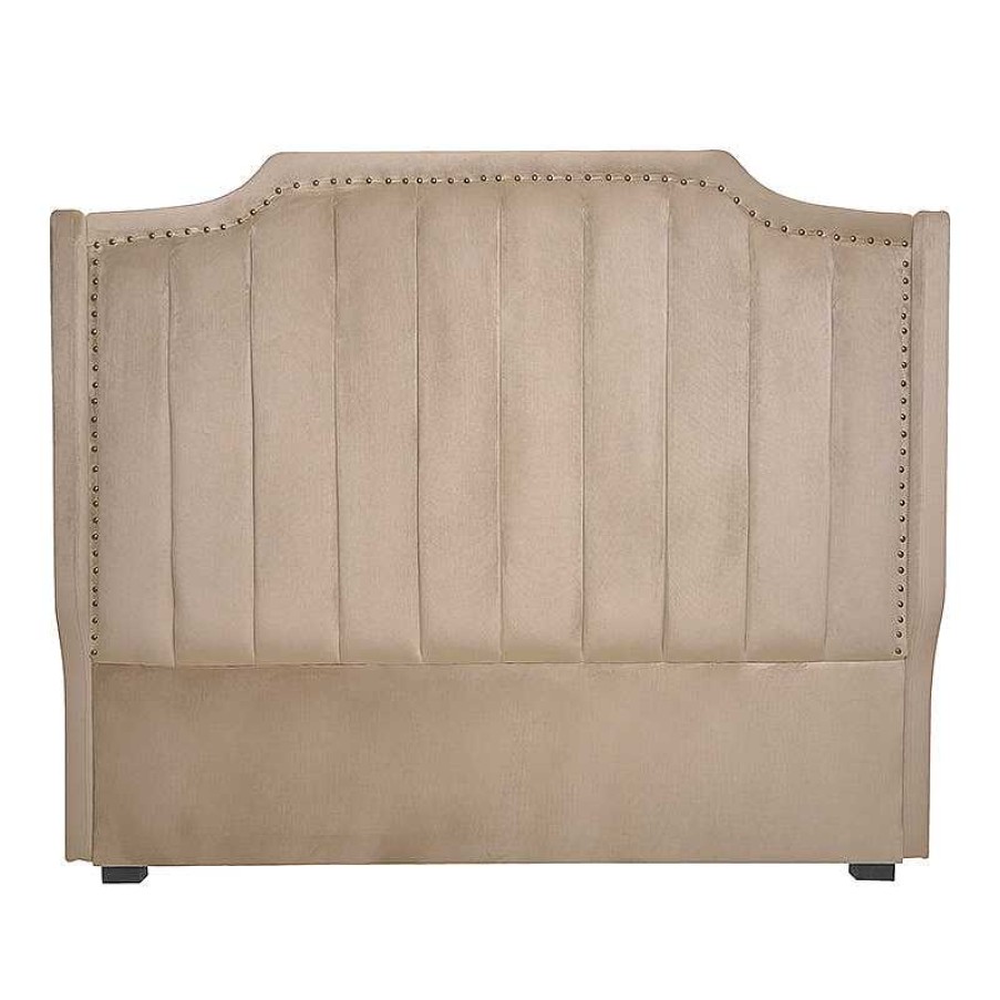 Vintahome Cabecero Cl Sico Terciopelo Beige Milan Cabeceros Cama