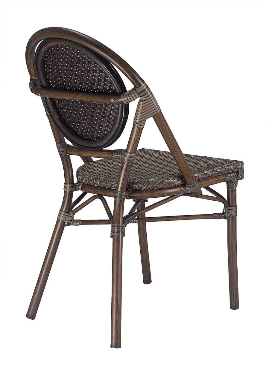 Vintahome Silla Parisina Calais Moka Sillas De Exterior