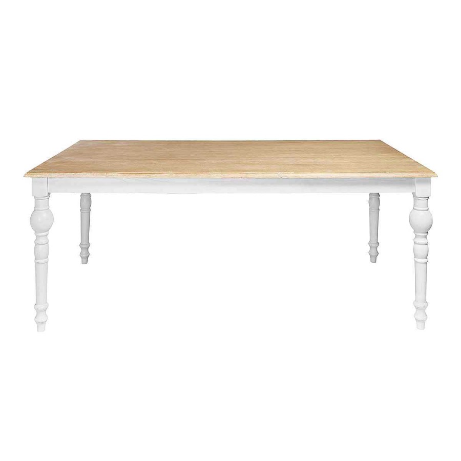 Vintahome Mesa De Comedor Rectangular Madera Netta Mesas De Comedor