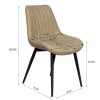 Vintahome Silla Comedor Semipiel Beige Novel Sillas De Comedor