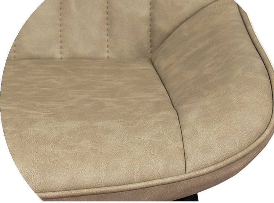 Vintahome Silla Comedor Semipiel Beige Novel Sillas De Comedor