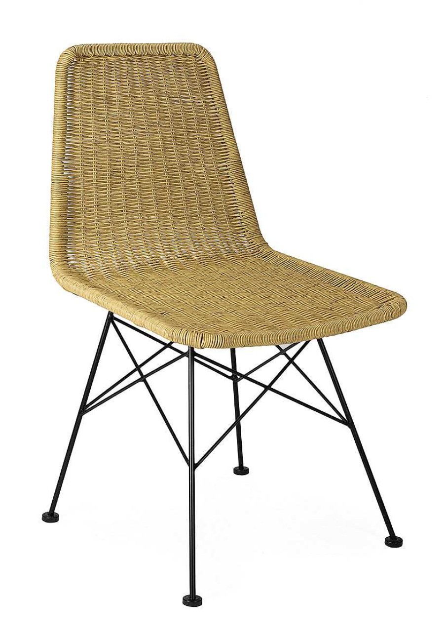 Vintahome Silla De Terraza Talsi Tupida Natural Sillas De Exterior