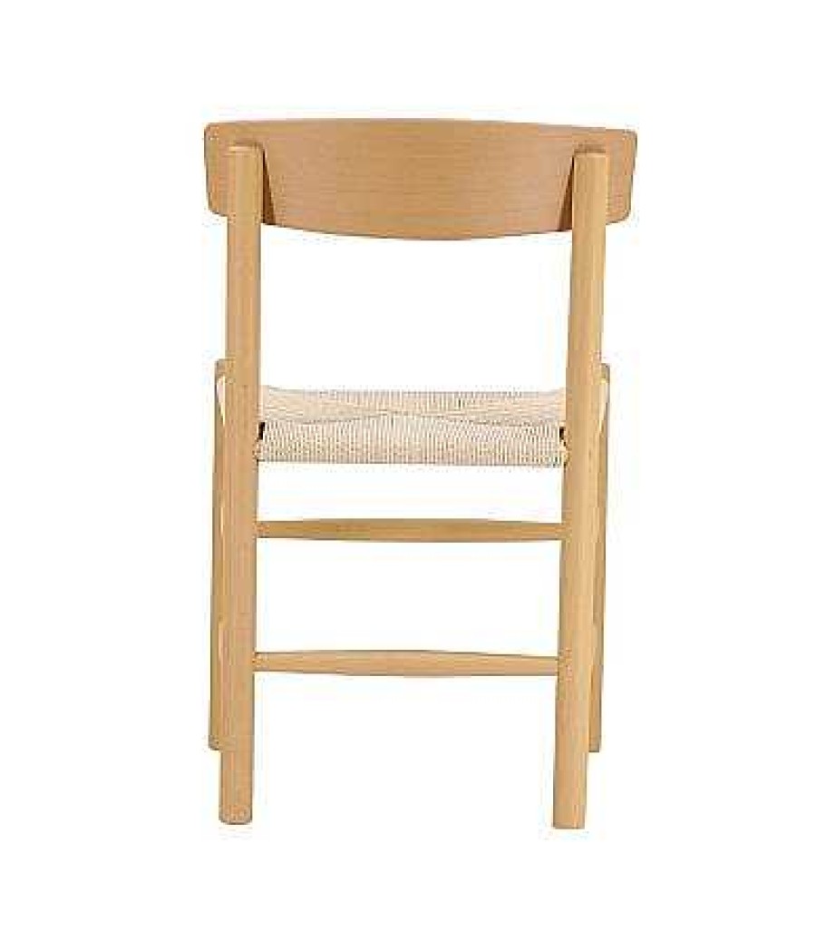 Vintahome Silla De Comedor Madera De Haya Asiento Cuerda Bilma Sillas De Comedor