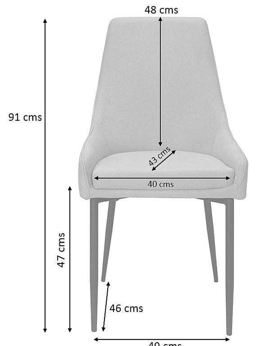 Vintahome Silla De Comedor Metal Negro Tejido Amarillo Katia Sillas De Comedor