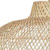 Vintahome L Mpara De Techo Mimbre Natural Trenzado Jolie 56Cms L Mparas De Techo