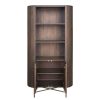 Vintahome Estanteria Libreria De Madera Mango Gris Mayla Estanterias