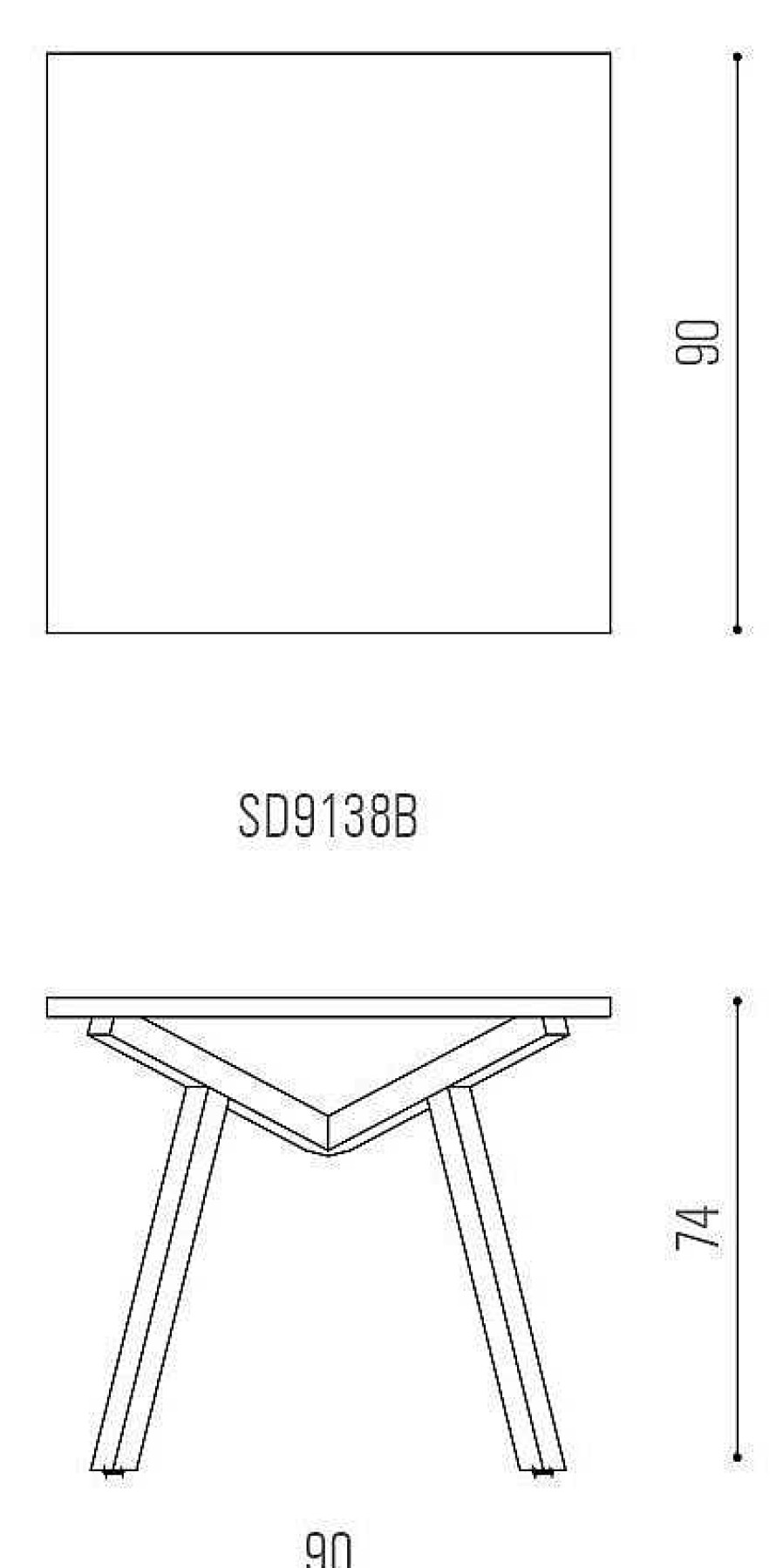 Vintahome Mesa De Comedor D90 Mesas De Comedor