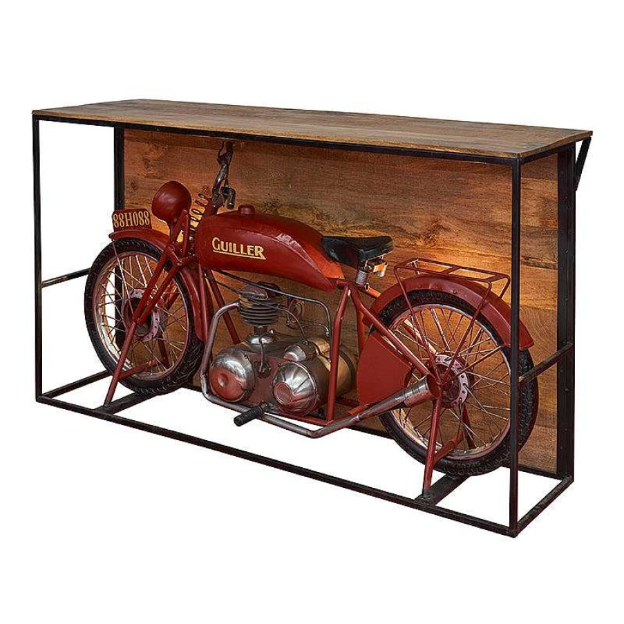 Vintahome Barra Mostrador Con Moto Vintage Road Mostradores Vintage